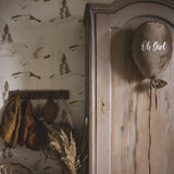 Ballon kussen deluxe - latte fluweel image 0