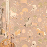 Majvillan Behang - My Sweet Pony - Old Lilac image 4