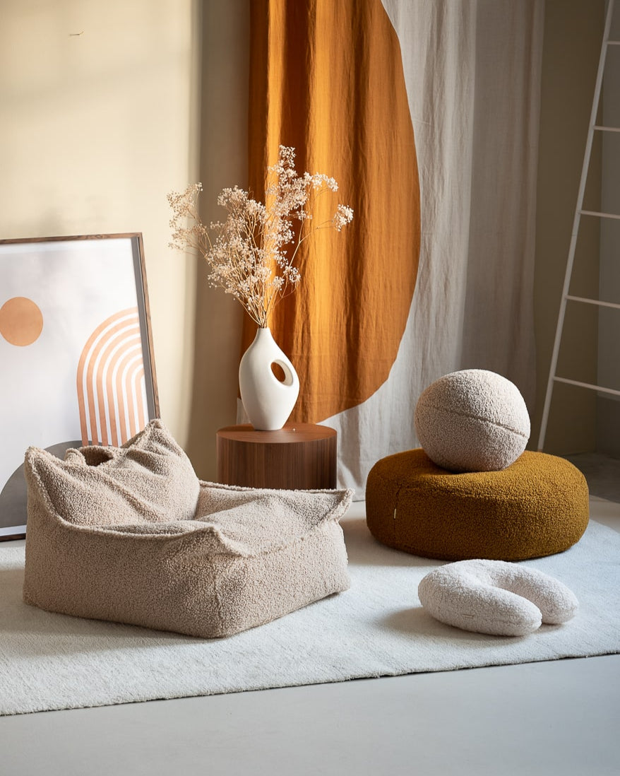 Wigiwama Zitzak voor Kinderen - Biscuit Beanbag Chair image 3