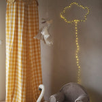 Bedhemel - Geel Ruitjes image 0