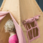 Tipi Tent met Speelmat - Goud image 2