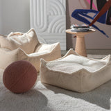 Wigiwama Kinderpoef - Cream White Square Ottoman image 5