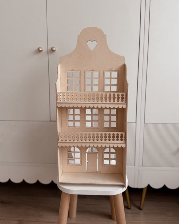 Houten Poppenhuis - Hartje image 1