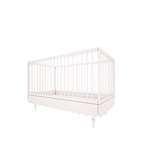 Wood Luck 2-in1 Ledikant Babushka - Wit image 0