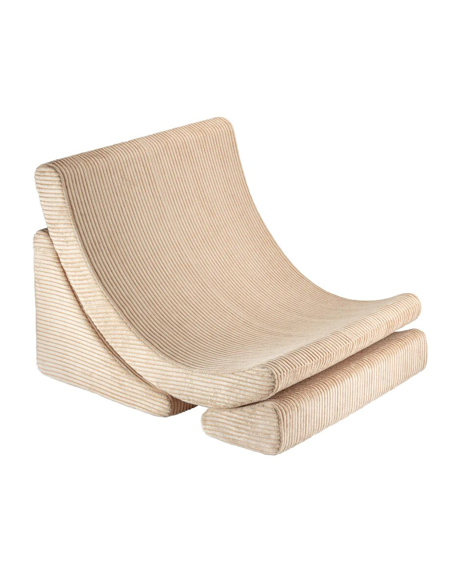 Wigiwama Kinderstoel - Brown Sugar Moon Chair image 0