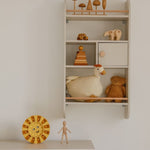 Wandrek Hout Pastel voor Kinderen - Latte Beige image 0