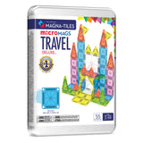 Magna-Tiles microMAGS - Travel Set Deluxe - Magnetische Tegels - 55-delig