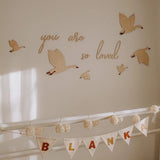 Houten Ganzen Muurdecoratie "You Are So Loved" image 0