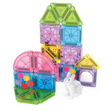 Magna-Tiles microMAGS - Spring Garden - Travel Set - Magnetische Tegels - 24-delig