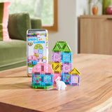 Magna-Tiles microMAGS - Spring Garden - Travel Set - Magnetische Tegels - 24-delig