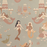 Majvillan Behang - Mermaid Reef - Ocean Blue image 1