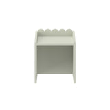 Montessori Schulprand Set - kinderbureau en 2 stoelen - Sage image 5