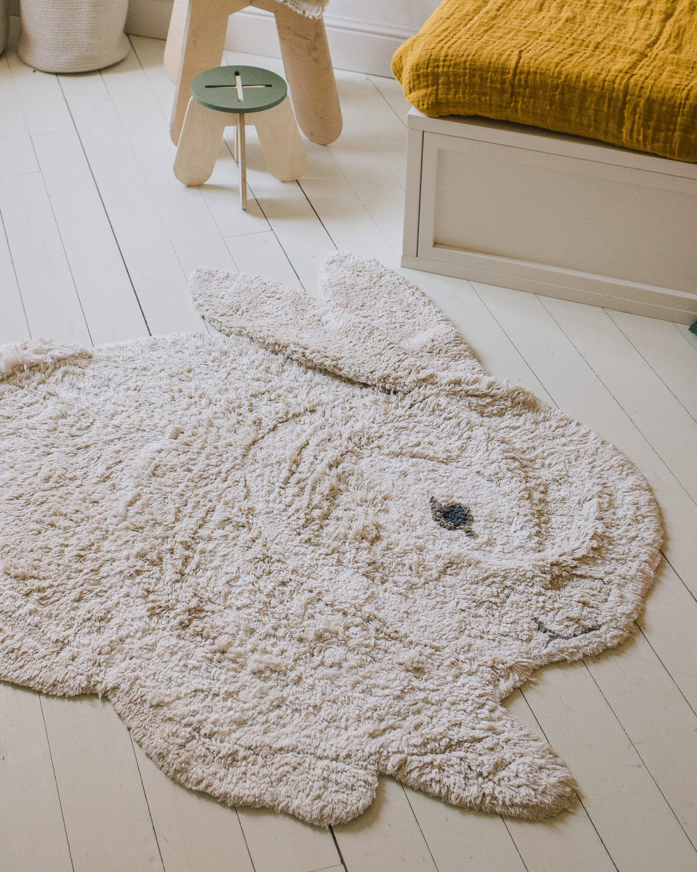 Lorena Canals Wasbaar Vloerkleed - Bunny - Konijn image 5