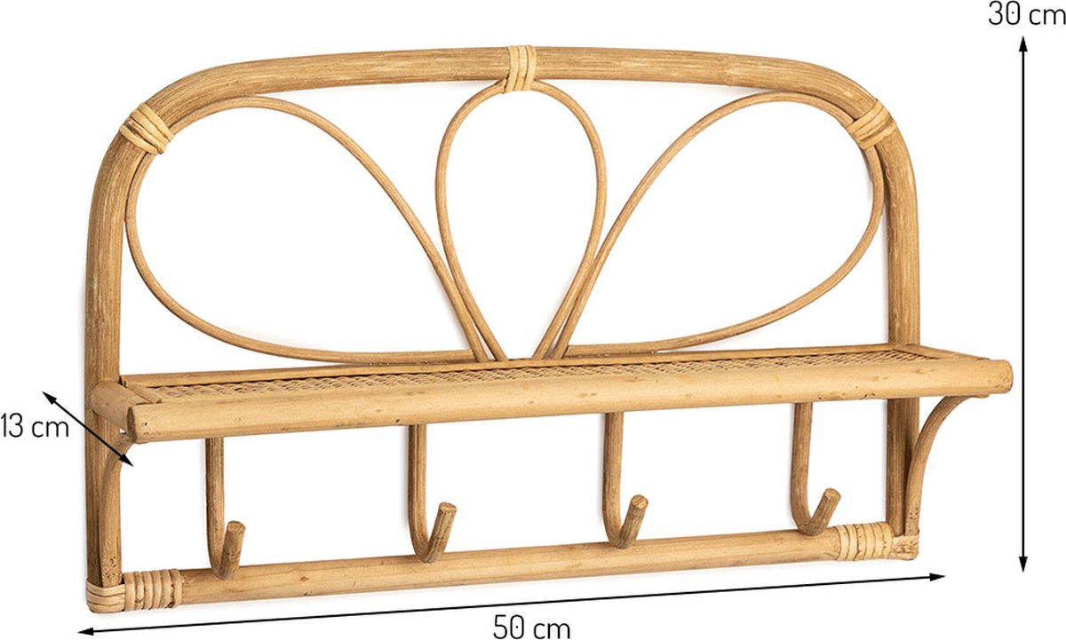KidsDepot - Fenne - Rotan Kapstok/Wandrek image 2