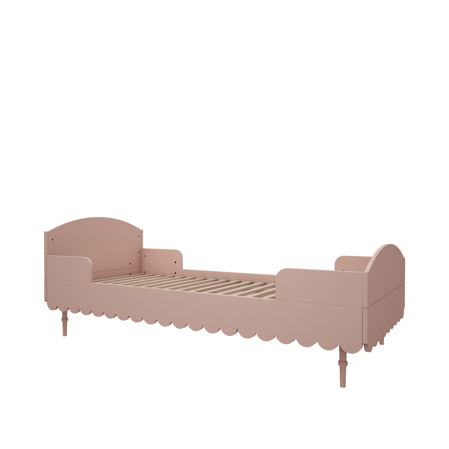 Wood Luck Bed Babushka - Roze - Eenpersoons 90x200cm image 0