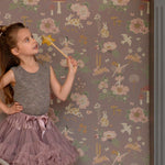 Majvillan Behang - Old Garden - Plum image 2