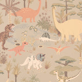 Majvillan Behang - Dinosaur Vibes - Sandy Beige image 4
