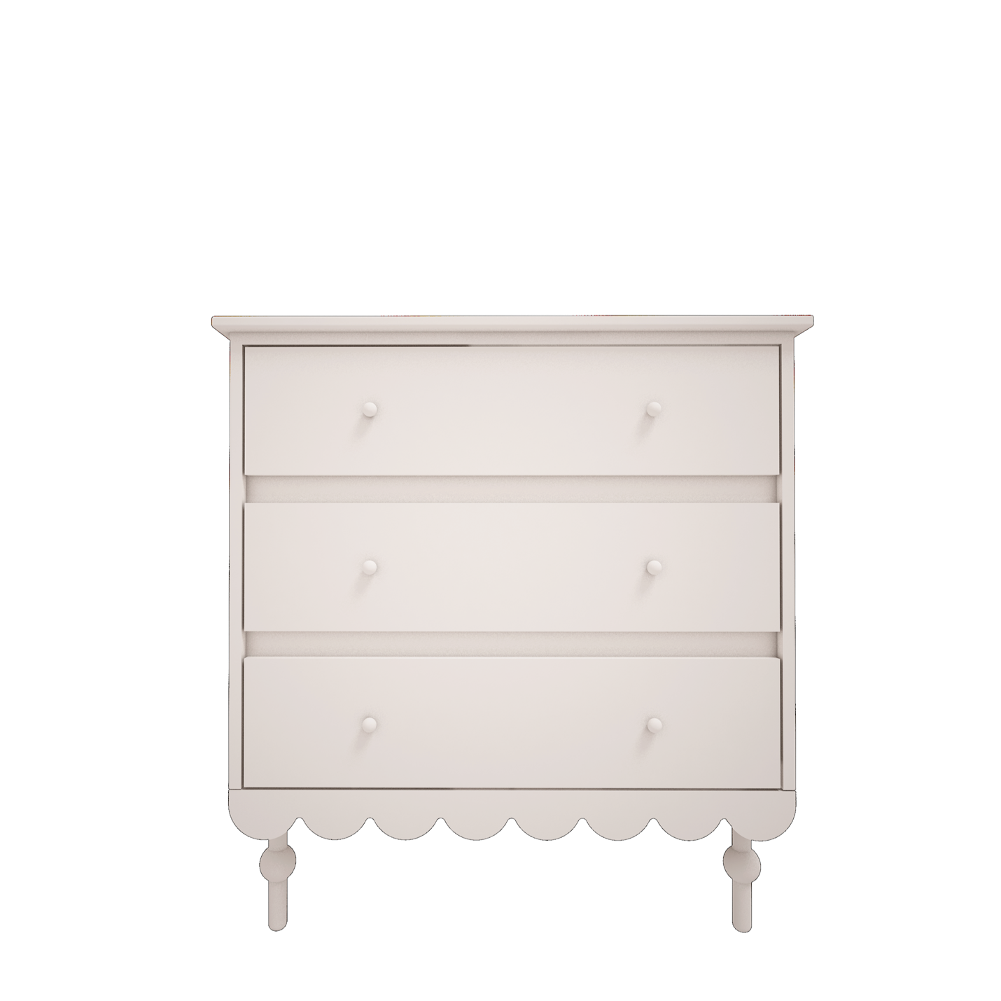 Wood Luck Ladekast/Commode Babushka - Wit image 1