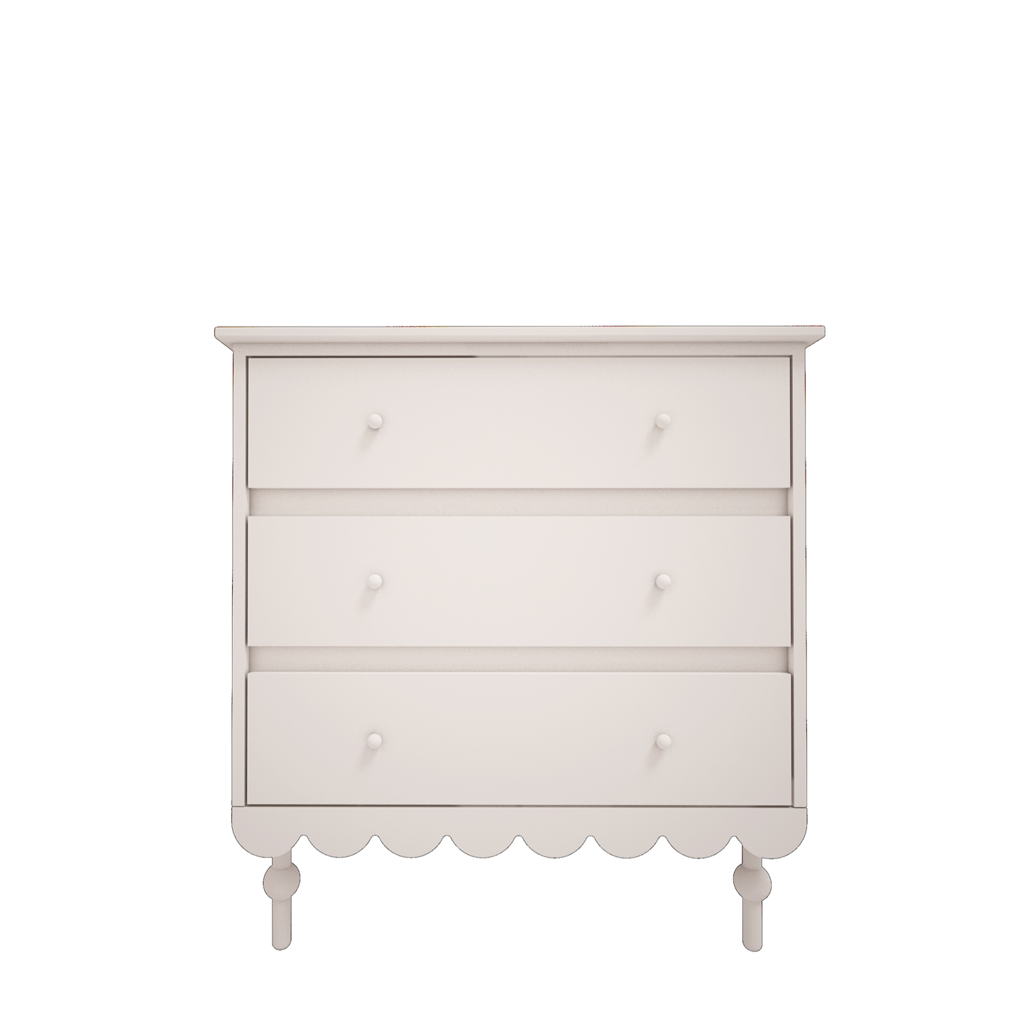 Wood Luck Ladekast/Commode Babushka - Wit image 1