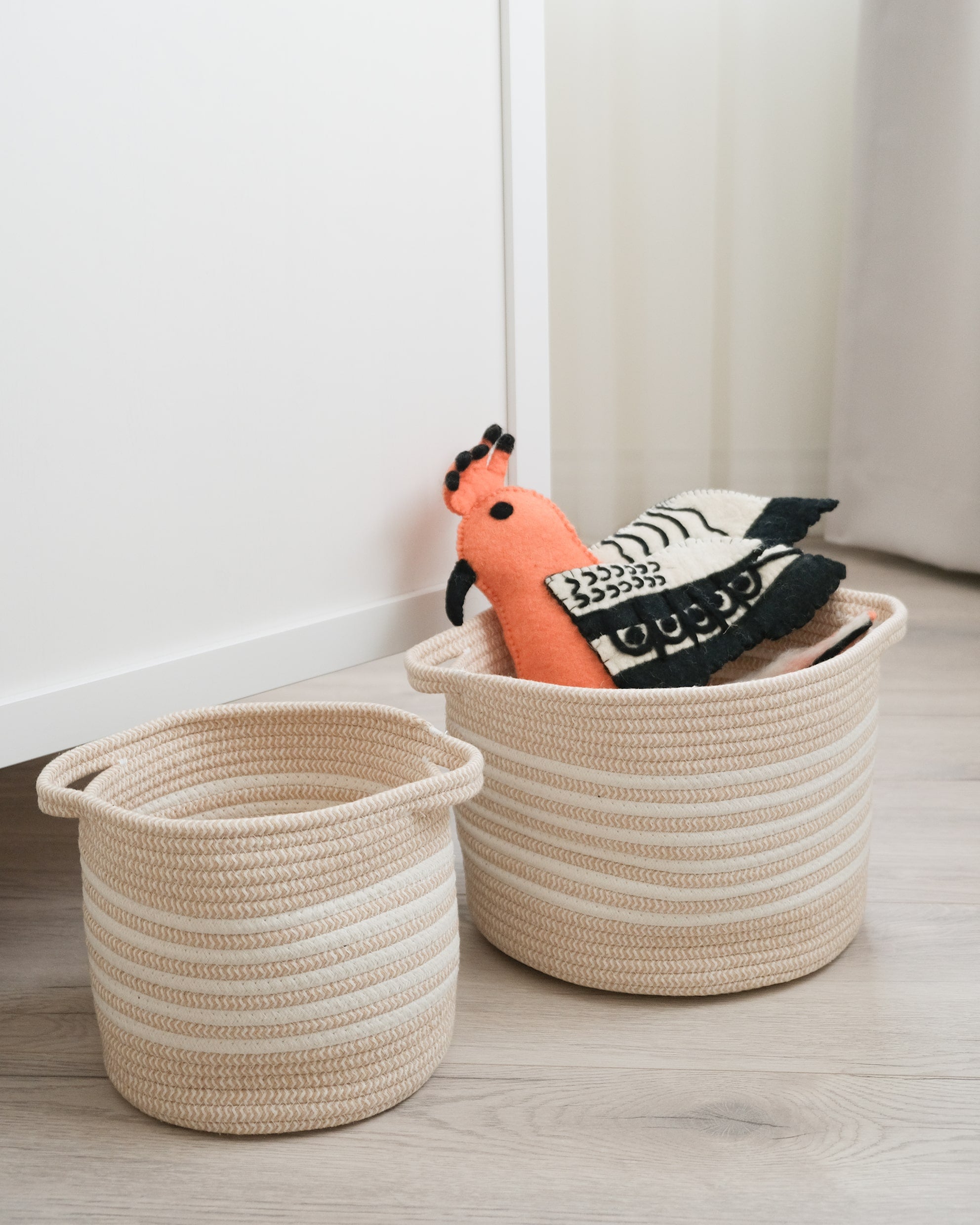 KidsDepot - Muurhanger vilten vogel Hop image 2