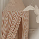 Bedhemel - Beige Strepen image 1