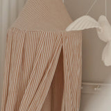 Bedhemel - Beige Strepen image 1