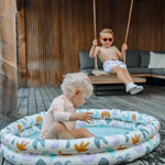 Opblaaszwembad Swim Essentials | Abstract Meerkleurig Baby Zwembad Ø 100 cm image 3