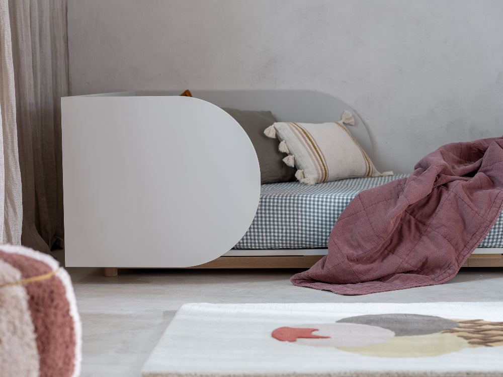 Wood Luck Meegroeibed Bloom - 90x160 tot 90x200 - Cashmere Grijs image 5