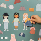 Ferflex Magnetische Speelgoed - Figuur om aan te kleden - Meisje