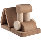 Wigiwama Ribstof Kinderbank - Toffee Settee - Sofa Speelbank image 5