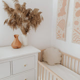 Linnen schelpkussen - zand image 1