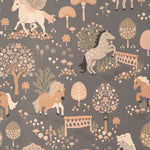 Majvillan Behang - My Sweet Pony - Stone Grey image 1