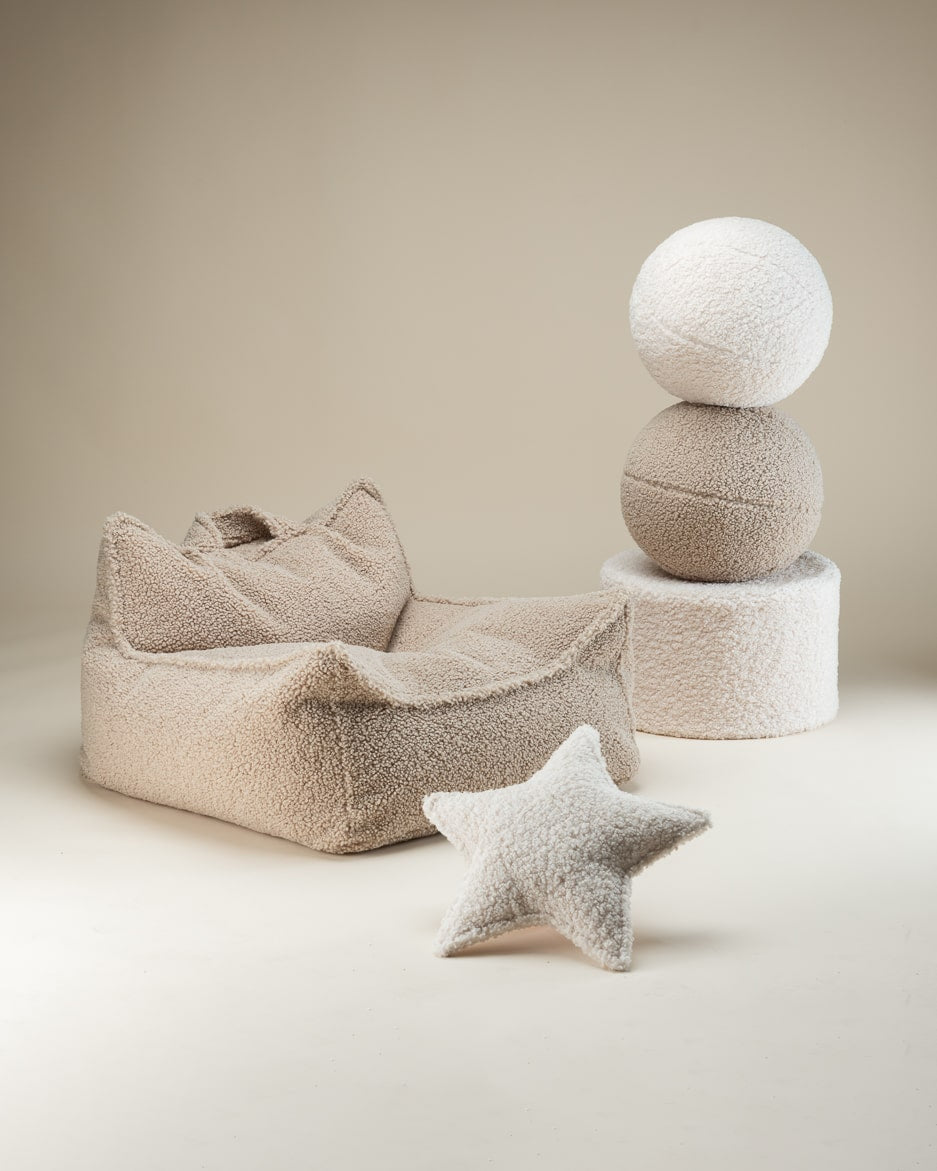 Wigiwama Zitzak voor Kinderen - Biscuit Beanbag Chair image 6