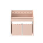 Montessori Schulprand Set - kinderbureau en 2 stoelen - Sunset image 0