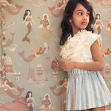 Majvillan Behang - Mermaid Reef - Ocean Blue image 3