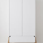2 Deurs Kledingkast Lunor - Wit image 2