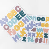 Ferflex Magnetische letters - pastel - set van 125 magneten