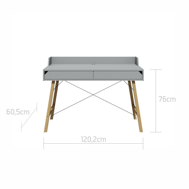 Kinderbureau Lunor - Grijs image 3