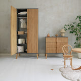 Babykamer 3-delig - naturel eiken grijs image 6