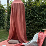 Bedhemel - Terracotta Strepen image 1