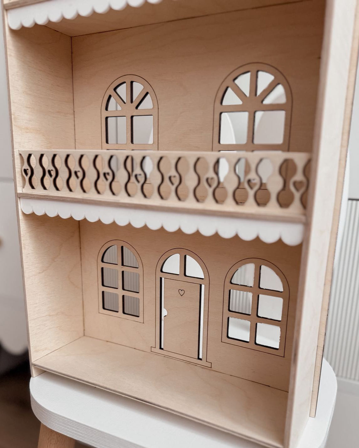 Houten Poppenhuis - Strikje image 4