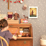 Majvillan Behang - Flora - Dusty Blue image 4