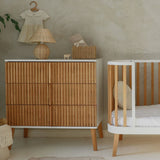 Babykamer 3-delig - naturel eiken wit image 6
