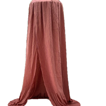 Bedhemel - Terracotta Strepen image 0