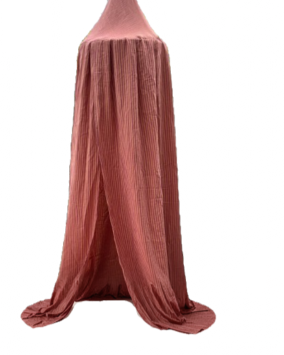 Bedhemel - Terracotta Strepen image 0