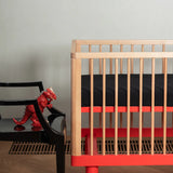 KARL & FRIC Ledikant Nox - Naturel met rode poten image 7