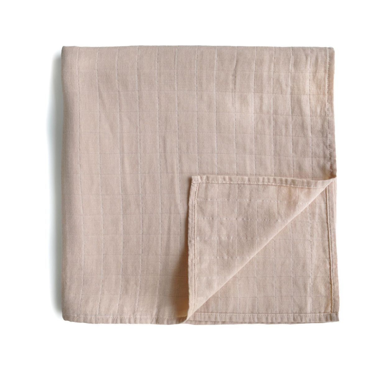 Mushie Swaddle - Blush - 120x120cm image 0