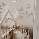 Houten Vlinders Muurdecoratie "You Are So Loved" image 1