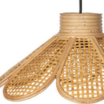 KidsDepot - Rotan hanglamp bloem - Flore naturel image 3