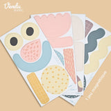 Ferflex Pink Beige Arche magneetbord — 1mx58cm